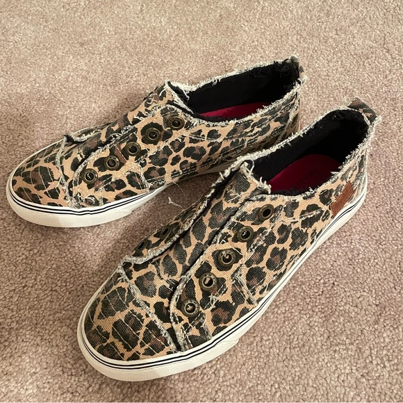 Blowfish leopard print sneakers - Picture 1 of 6